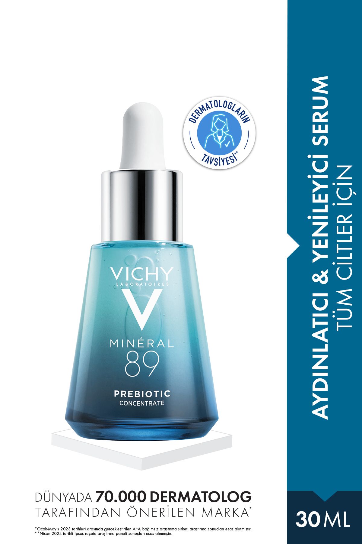 Vichy Mineral 89 Probiyotikli Aydınlatıcı Yenileyici Ve Onarıcı Serum 30 ml
