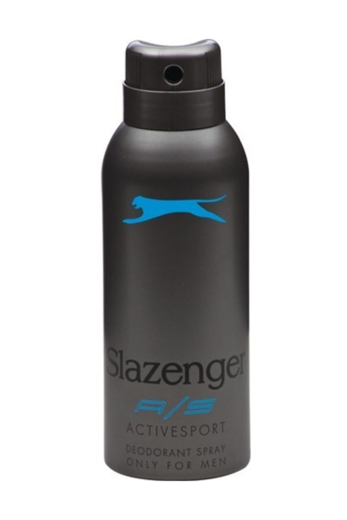 Slazenger Active Sport Mavi Edt 125 ml Deo Sprey 150 ml Erkek Parfüm Seti