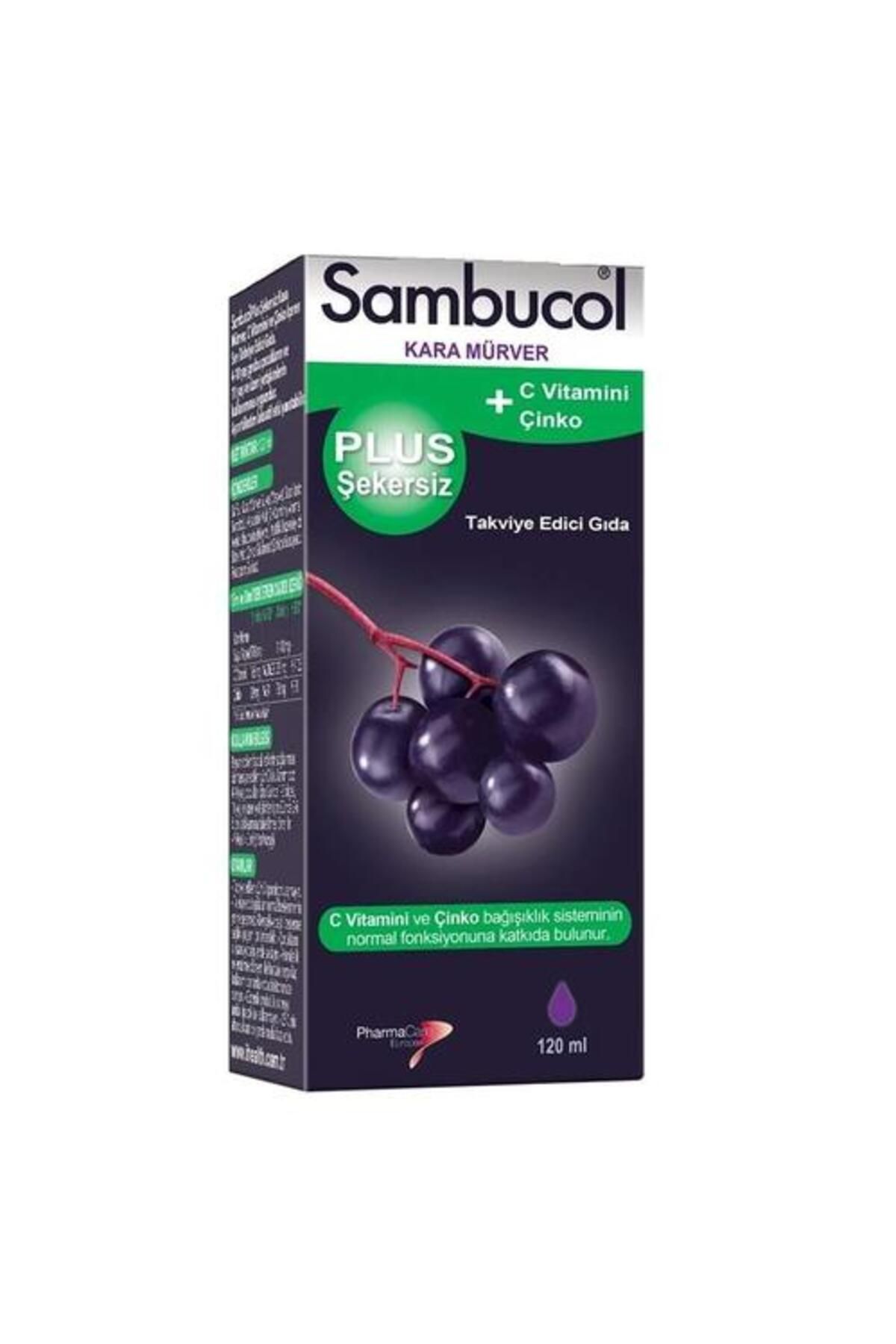 Sambucol Plus Şekersiz 120 ml Şurup