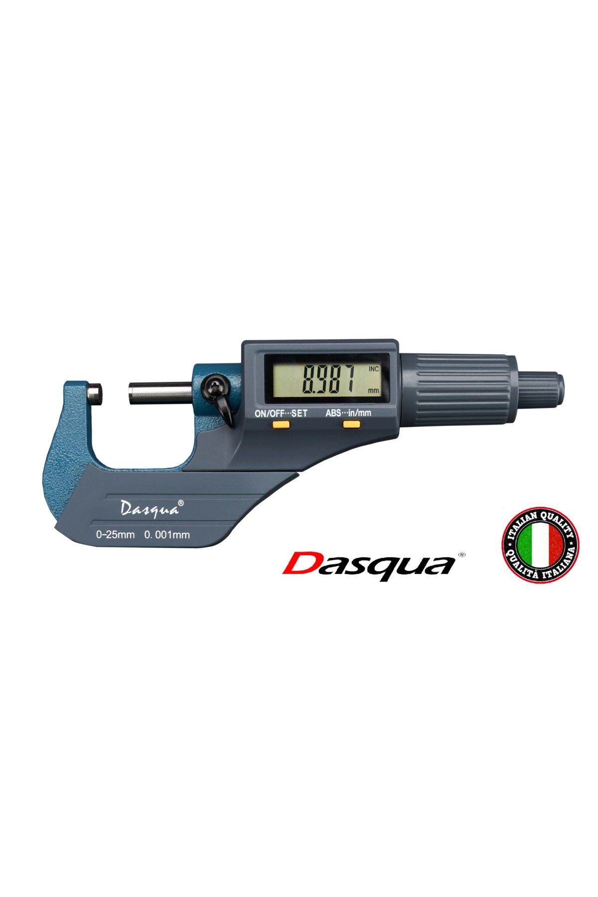 DASQUA 4210-2105 Hassas Dijital Mikrometre 0-25mm