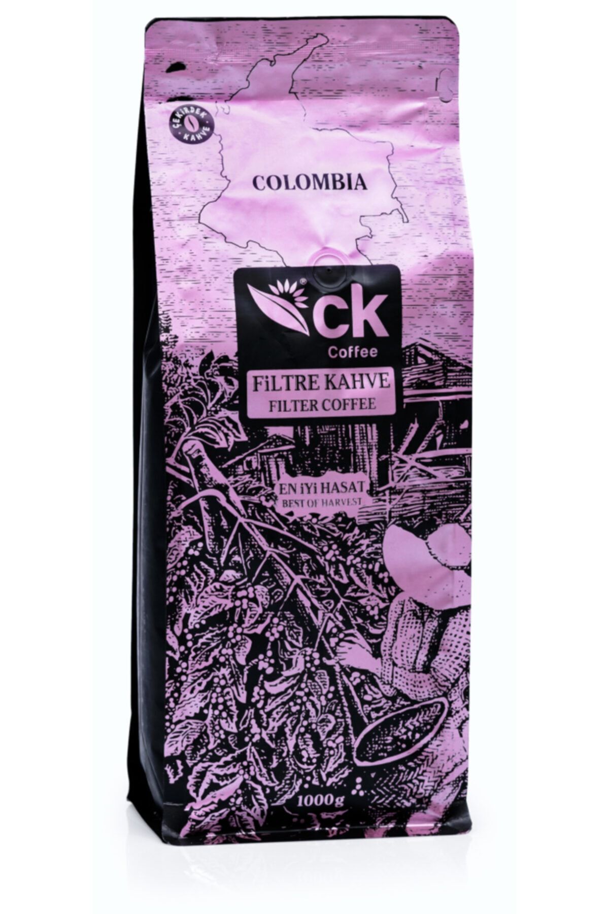 Can Kardeşler Kuruyemiş Ck Coffee Colombia Filtre Kahve 1000 G Çekirdek
