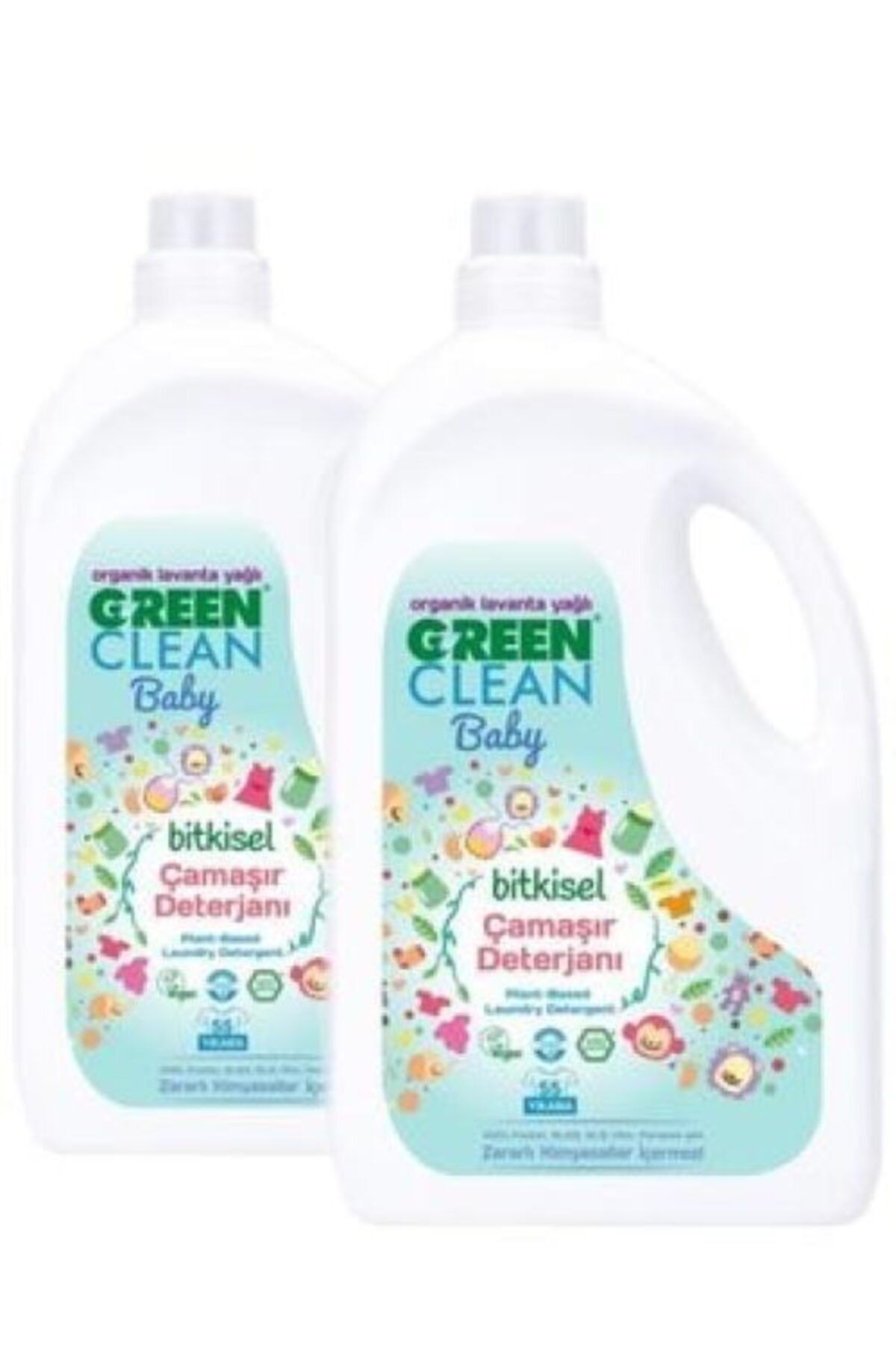 Green Clean Baby Çamaşır Deterjanı 2,75 lt 2 Li Set