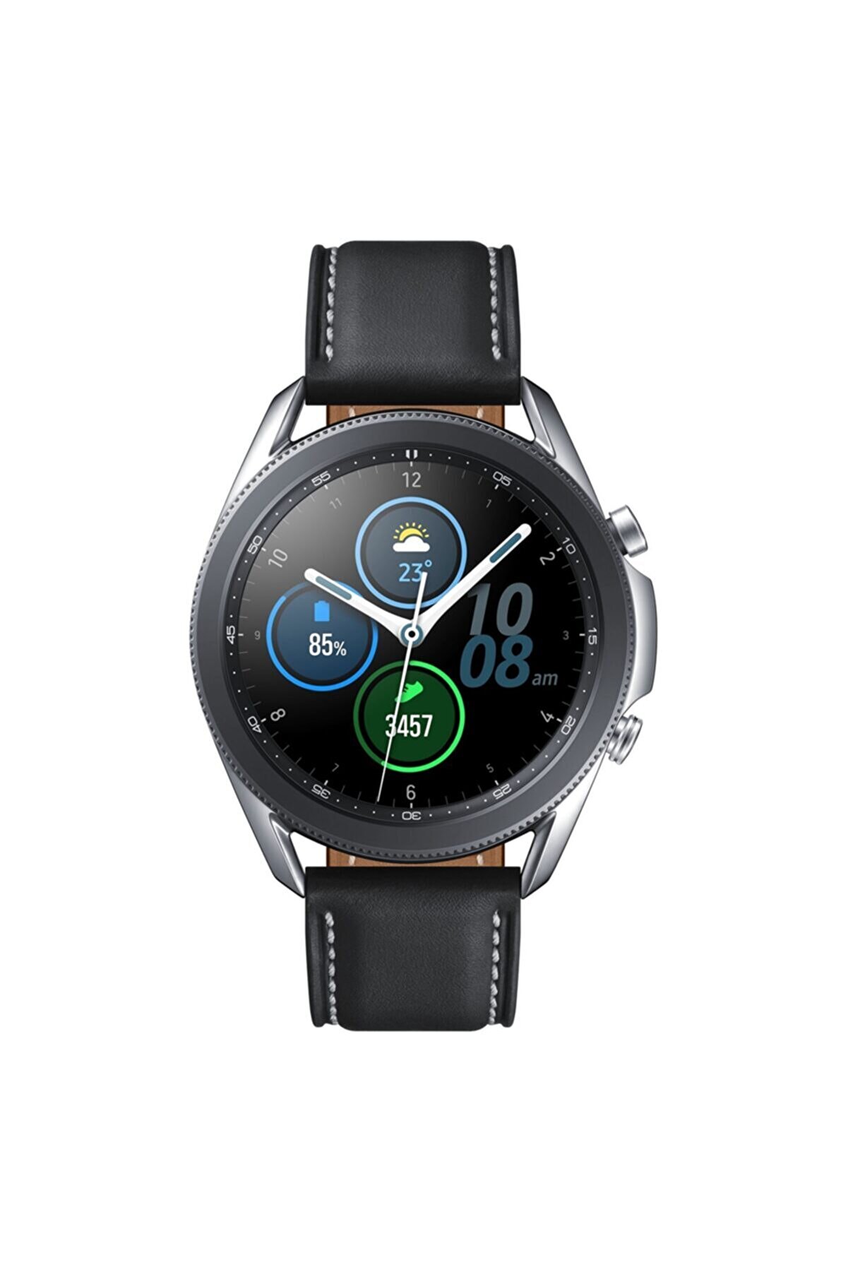 Samsung Galaxy Watch3 45mm Gümüş Akıllı Saat (Samsung Türkiye Garantili)