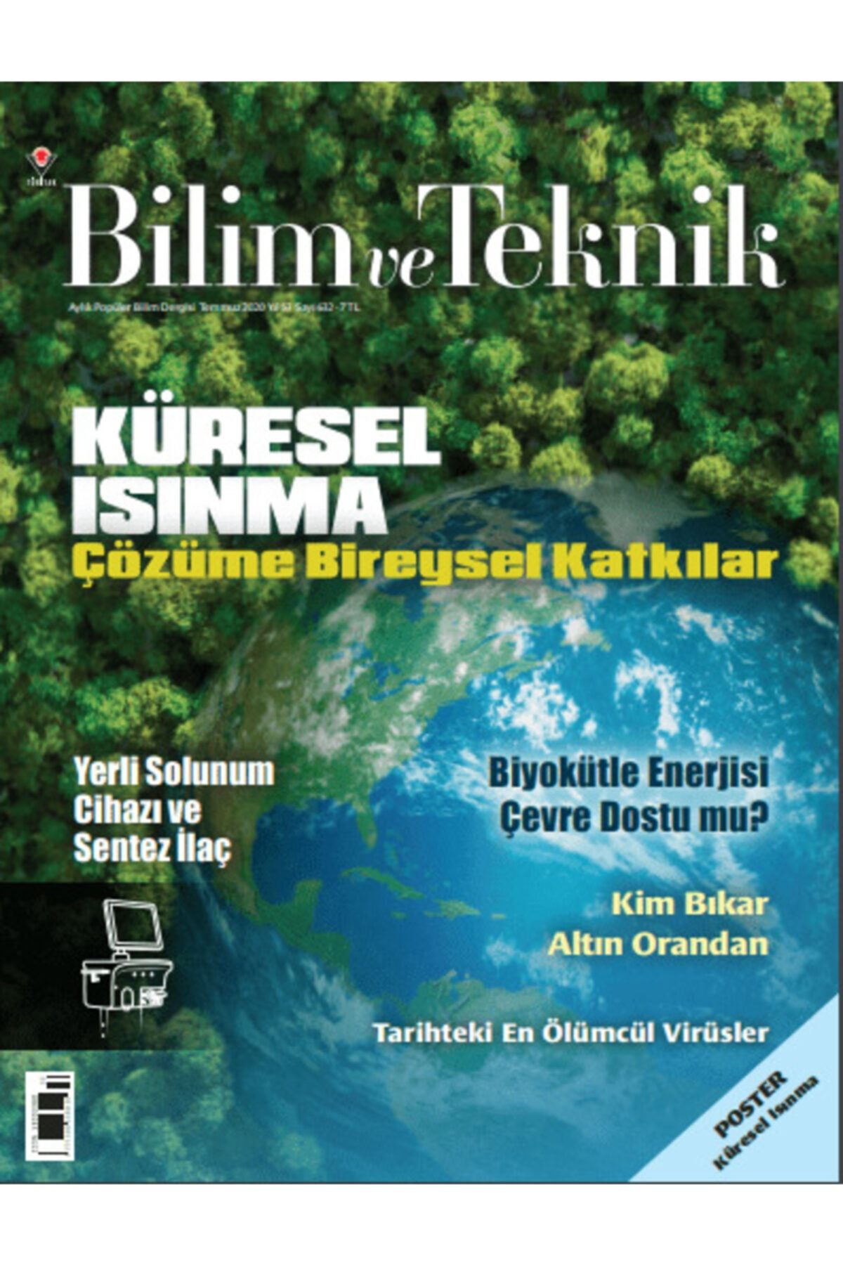 Tübitak Yayınları Bilim Ve Teknik Dergisi Sayı: 632 Temmuz 2020