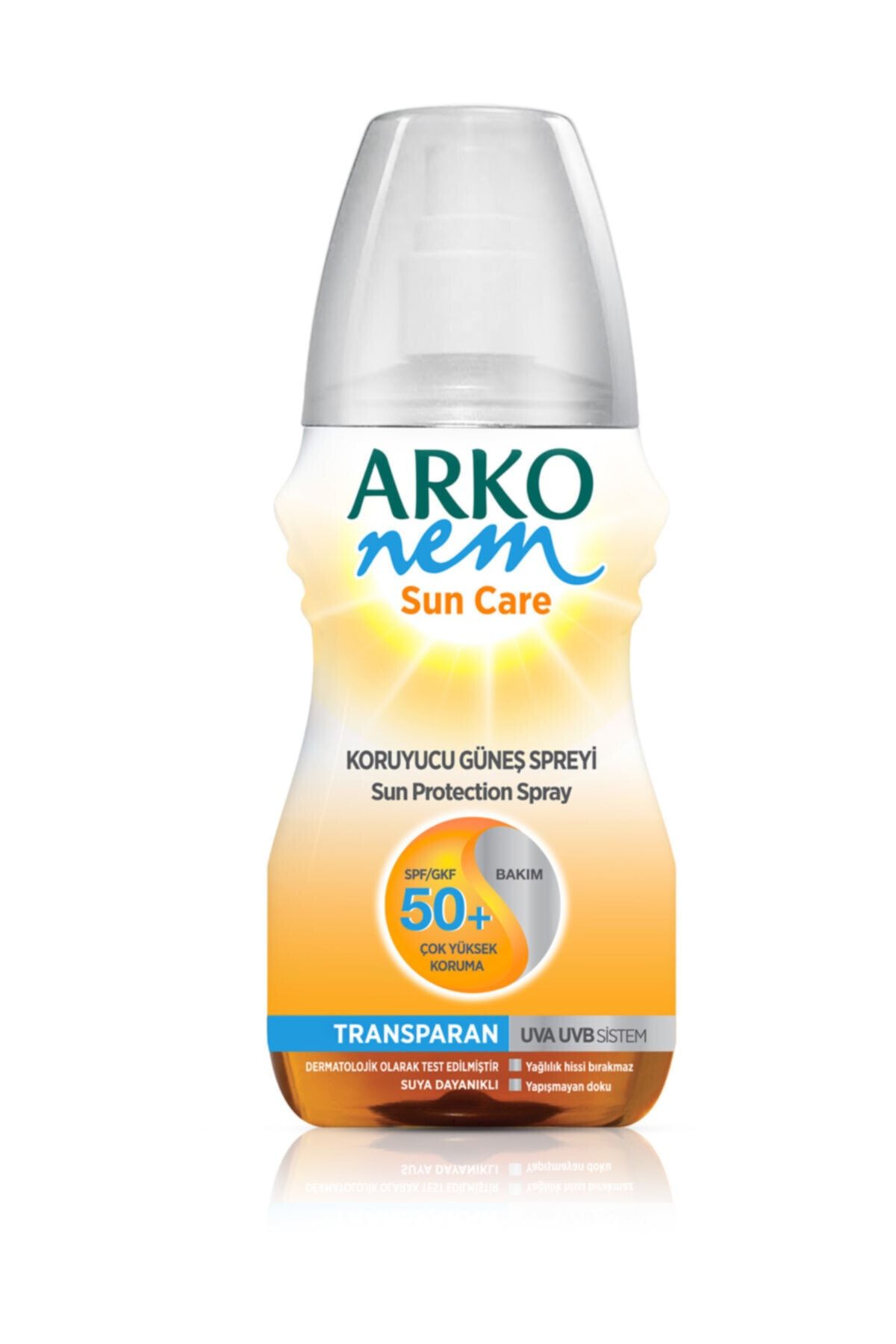 Arko Nem güneş Bakım Transparan Sprey Spf 50