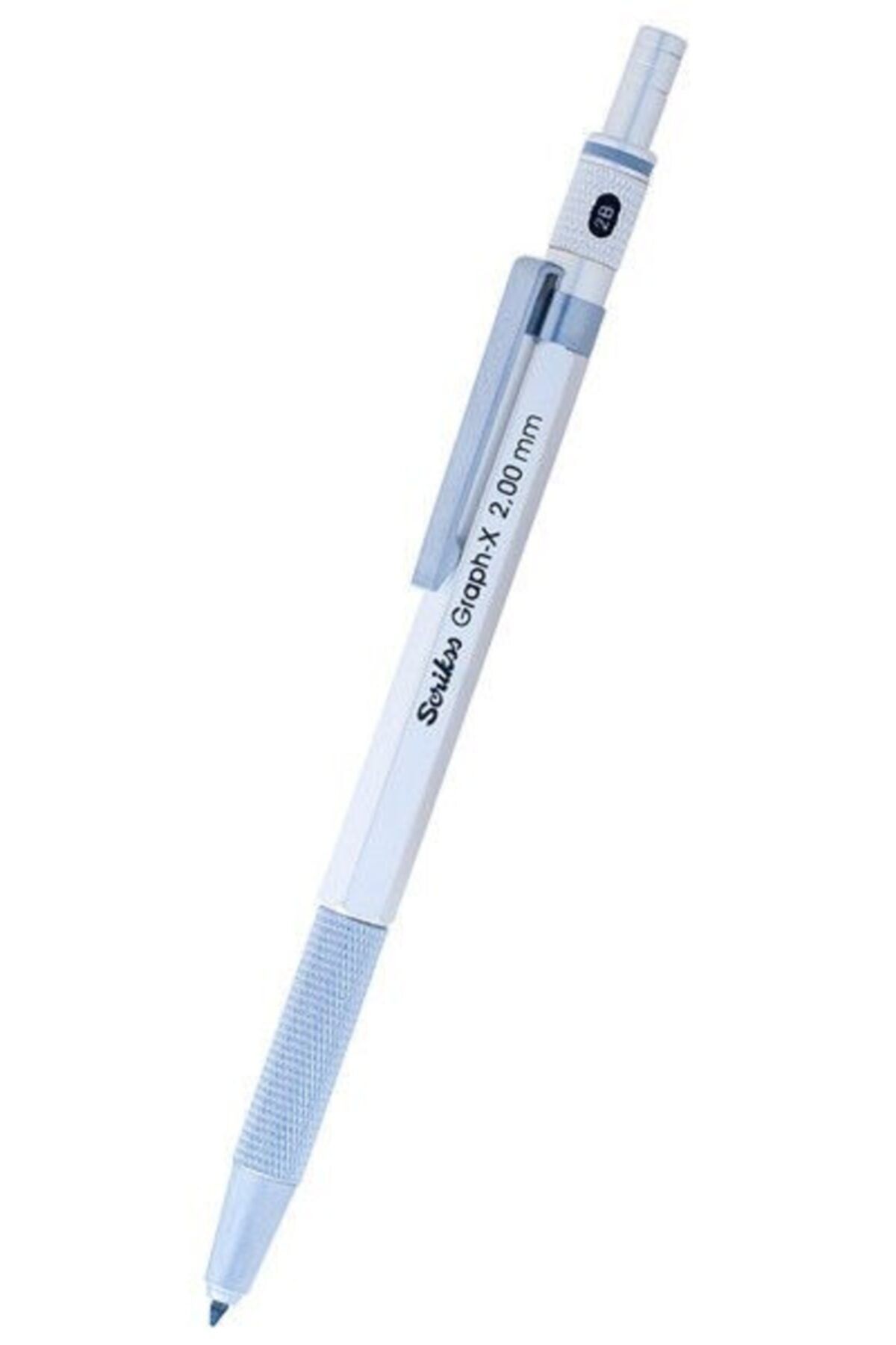 Scrikss Scrıkss Graph-x Versatil Mekanik Kurşun Kalem 2 mm Uç Beyaz