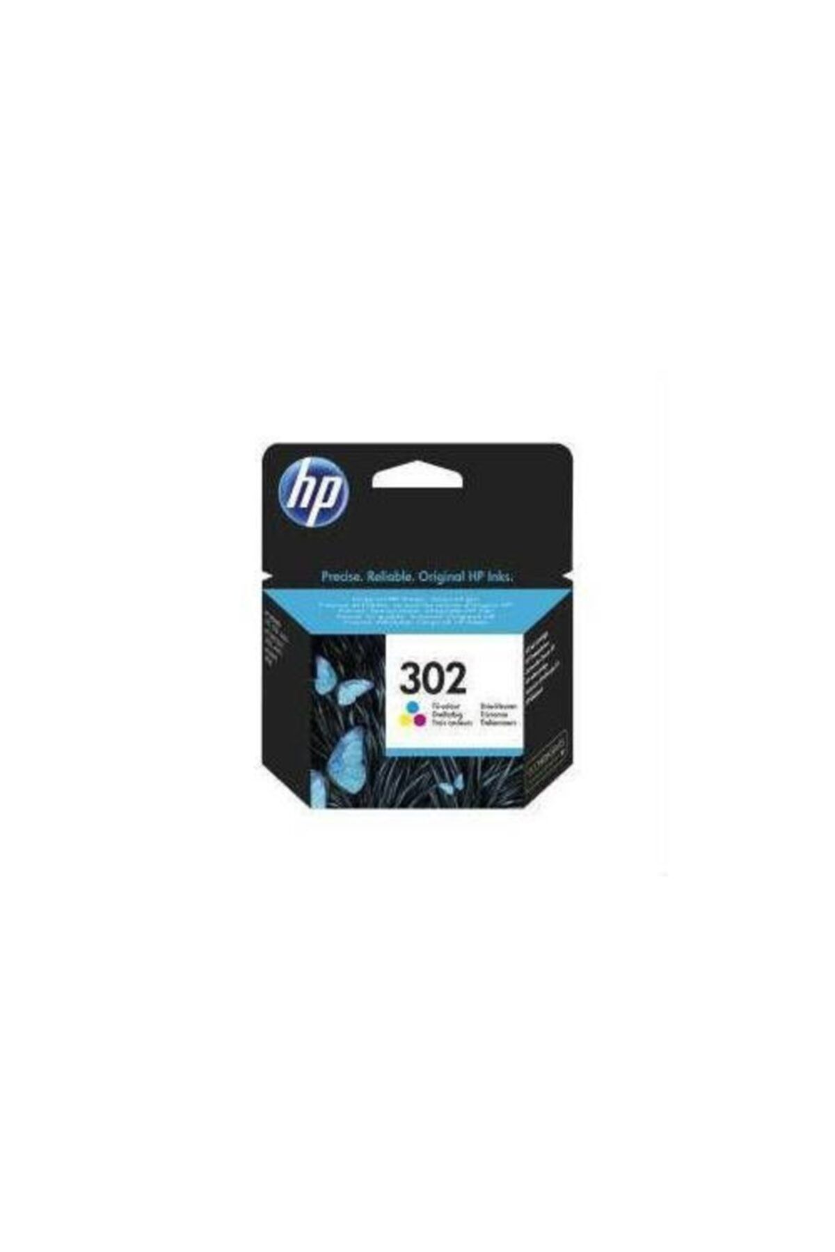 HP 302 Kartuş Renkli Orjinal Deskjet 1110/2130/3630/3830 F6u65ae