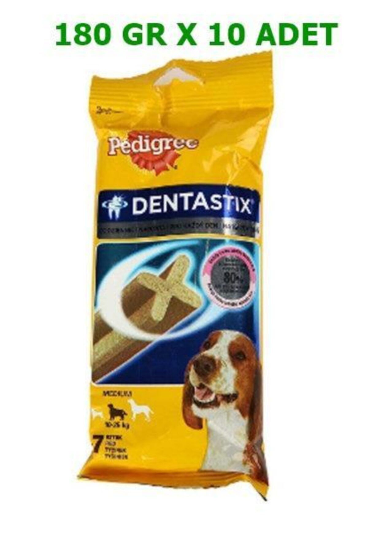 Pedigree Dentastics Medium Köpek Ödülü 180 Gr 10 Adet