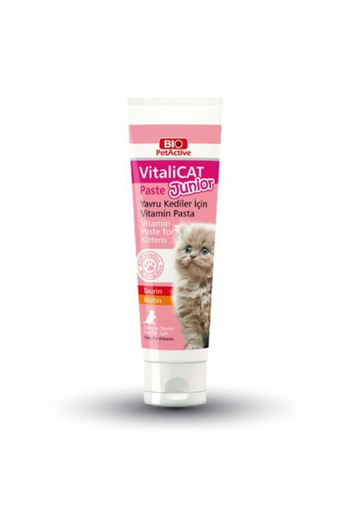 Bio PetActive Vitalicat Paste Junior 100 ml (yavru Kediler Için Vitamin Paste)
