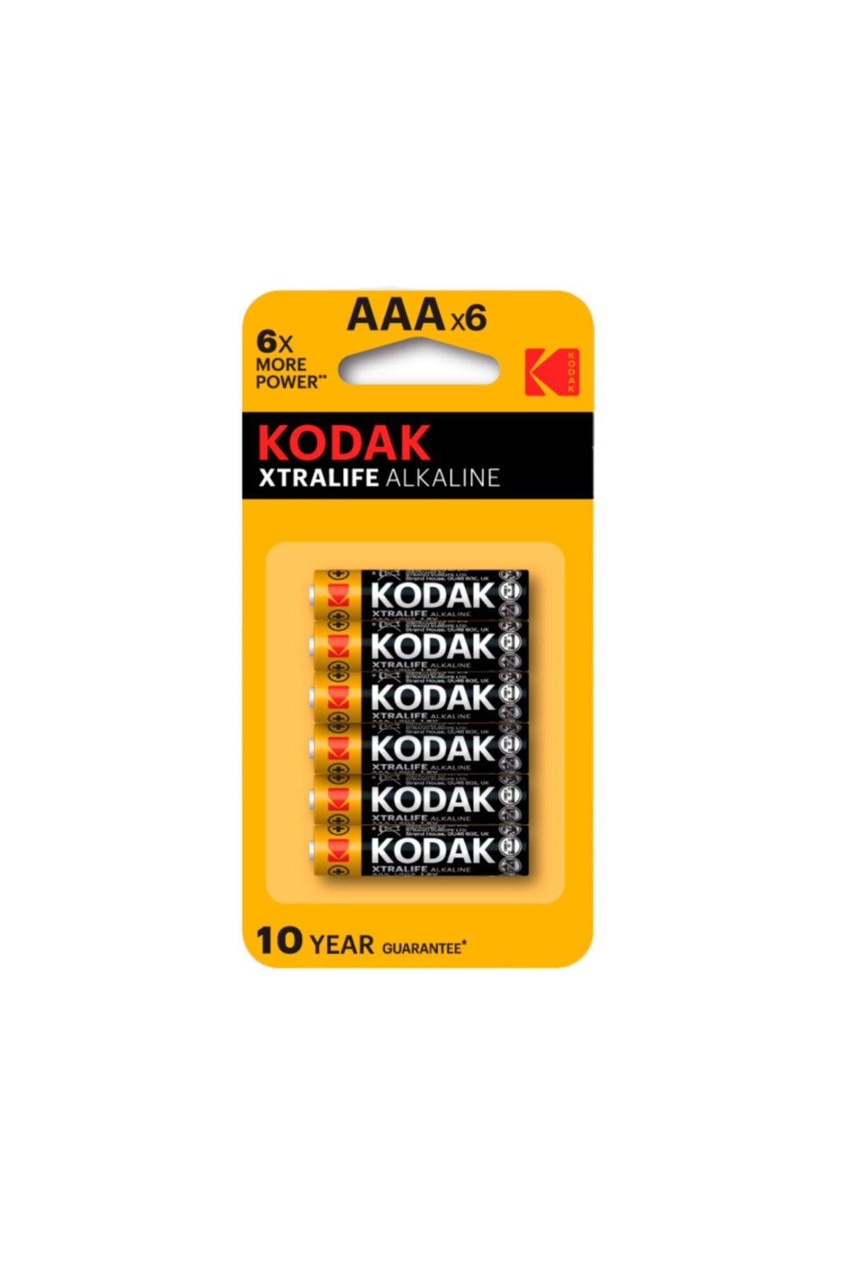 Kodak Xtralife Alkalin Ince Pil Aaa 4+2