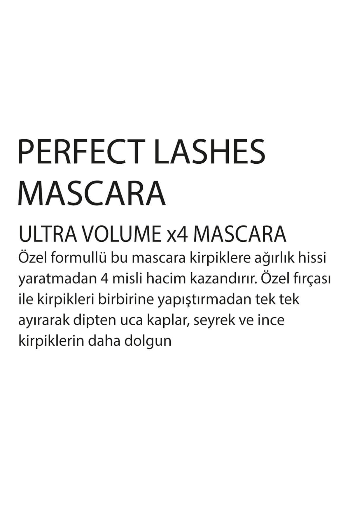 Ultra Hacim Veren Siyah Maskara - Perfect Lashes Ultra Volume X4_1