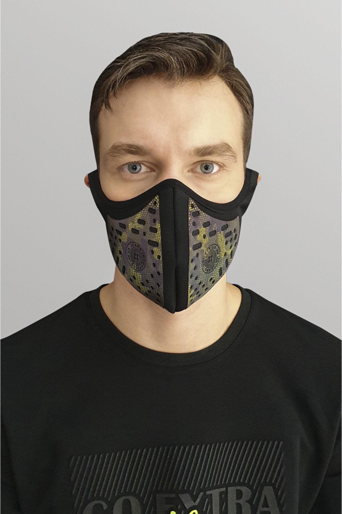 Avva Reflektör Detaylı Yıkanabilir Maske