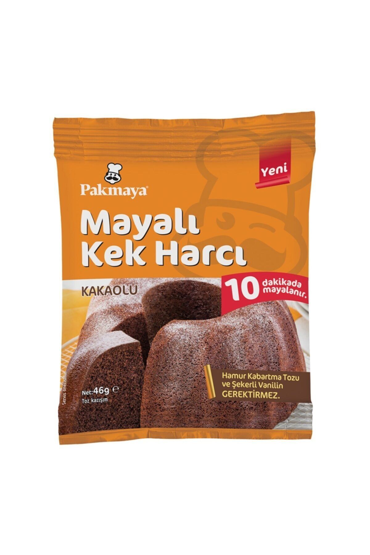 Pakmaya Mayalı Kakaolu Kek Harcı 46 gr