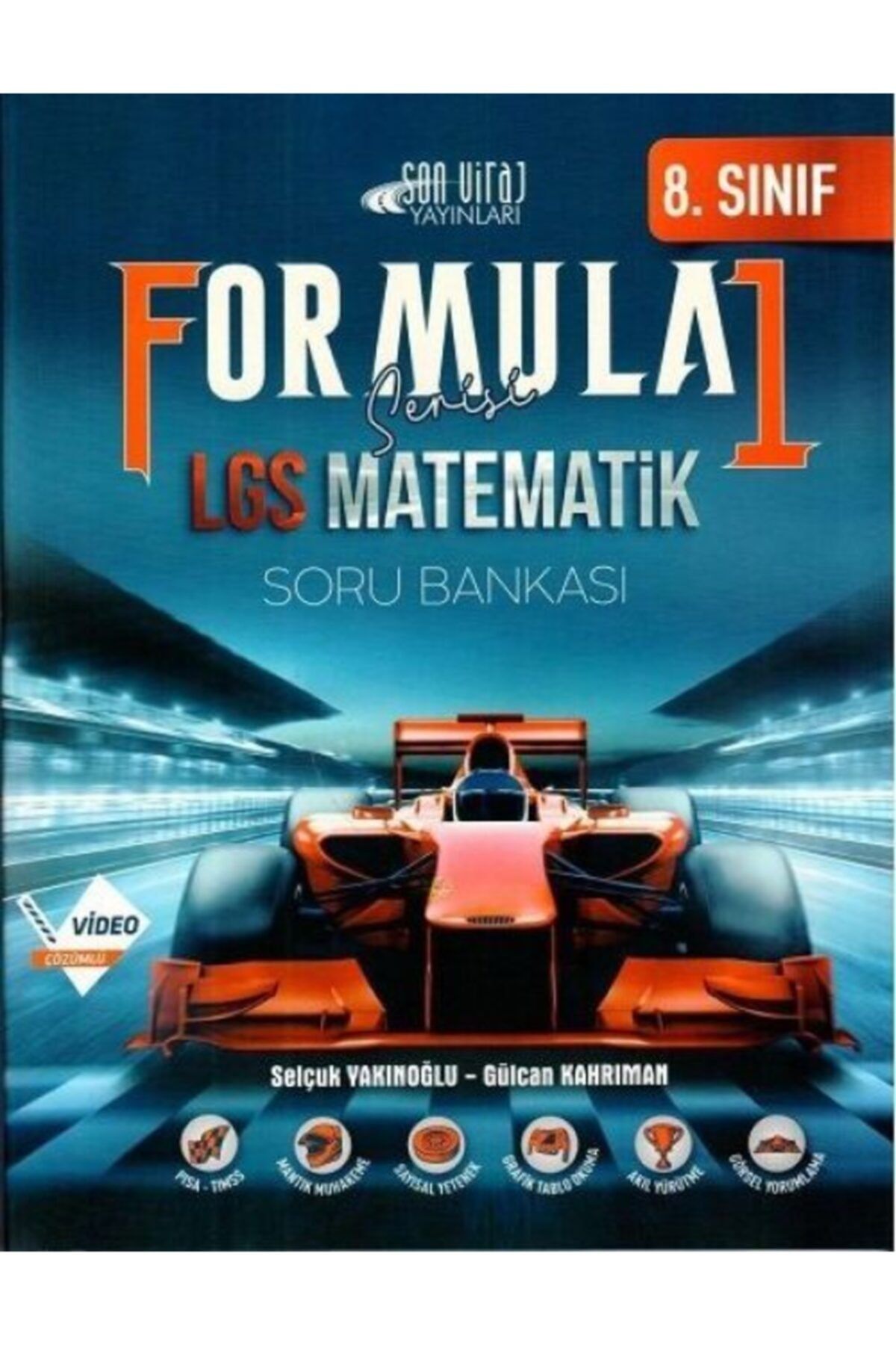 Son Viraj Yayınları 8. Sınıf Lgs Matematik Soru Bankası Formula 1 Serisi