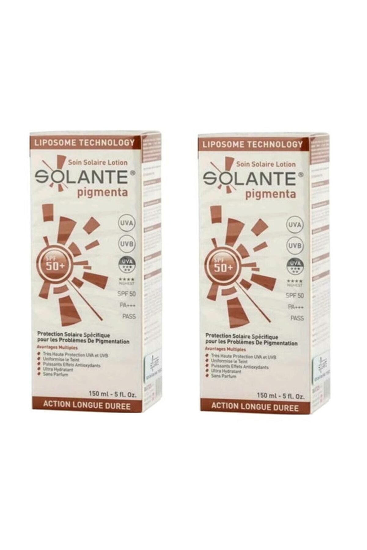 Solante Lekeli Ciltler Için Güneş Koruyucu Losyon Pigmenta 50+ Sun