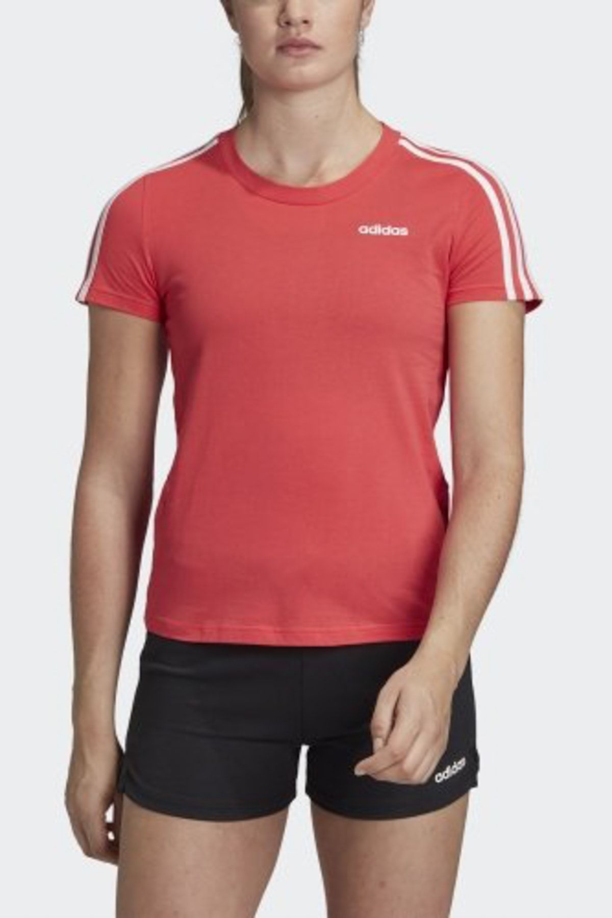 adidas Kadın Spor T-Shirt - W E 3S Slim Tee