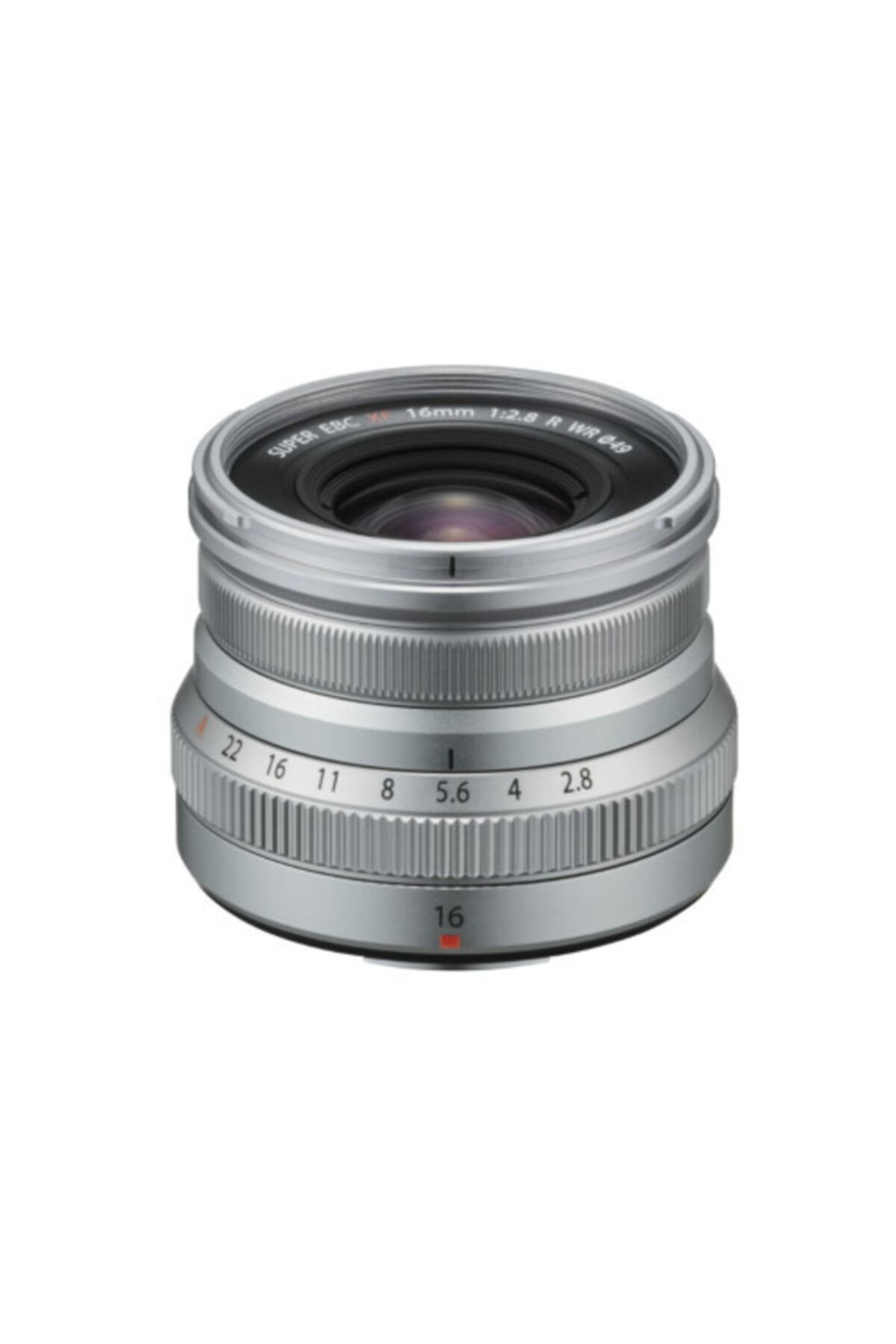 Fujifilm Xf16mmf2.8 R Wr Gümüş Lens ( Türkiye Garantili)