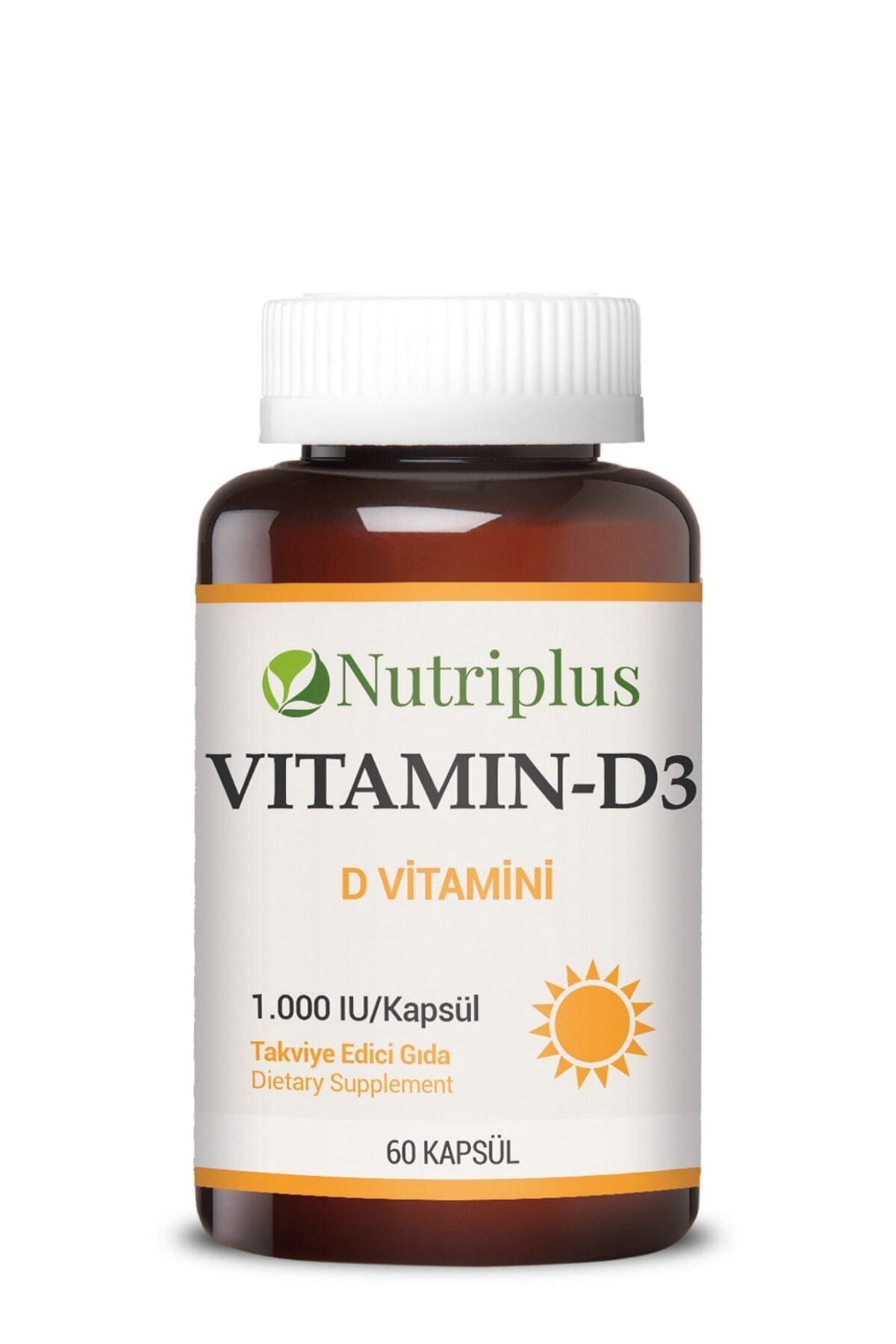 Farmasi Nutriplus D Vitamini - 60 Kapsül 8690131410902