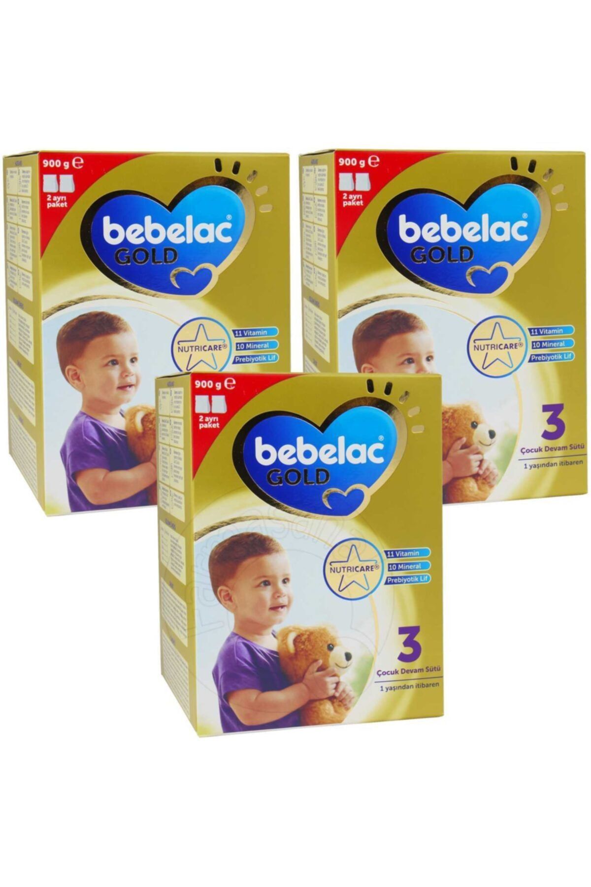 Bebelac Gold 3 Devam Sütü 900 Gr 3 Lü Paket