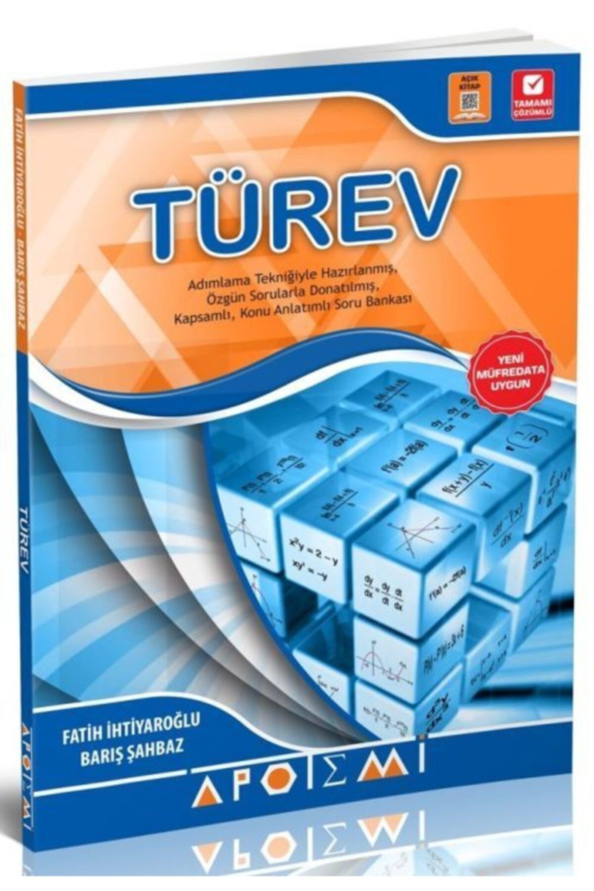 Apotemi Yayınları Apotemi Türev Konu Anlatımlı Soru Bankası