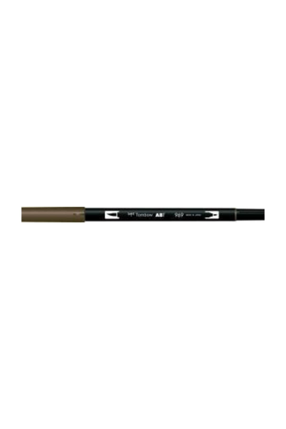 Tombow Ab-t Dual Brush Pen Grafik Kalemi Chocolate 969