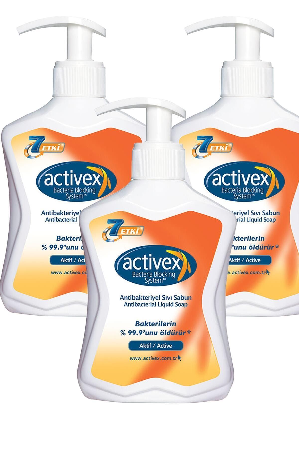 Activex Sıvı Sabun Aktif 300ml ( 3 Adet )