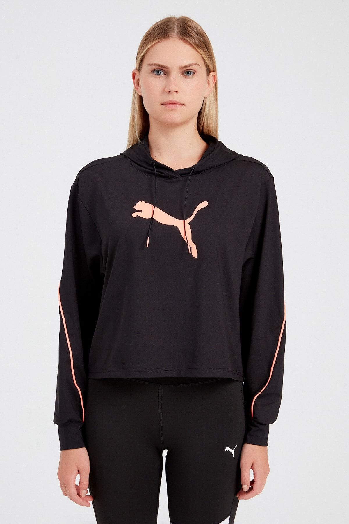 Puma Kadın Siyah Spor Sweatshirt