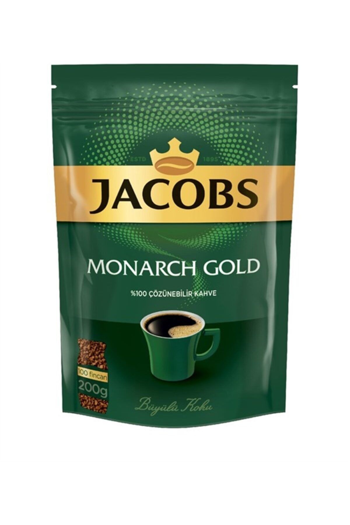 Jacobs Çözülebilir Hazır Kahve 200 gr Monarch Gold