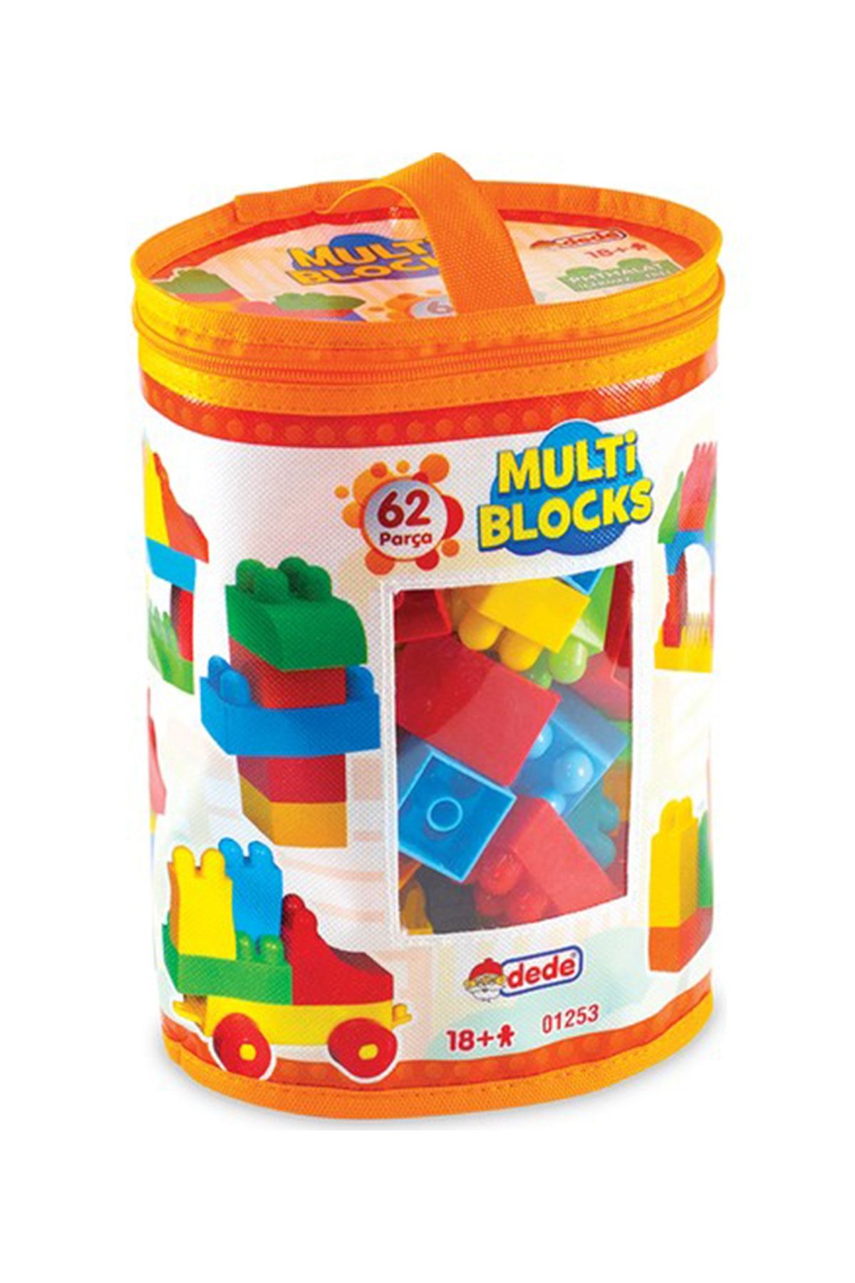DEDE Multi Blocks 62 Parça Blok Torbaları