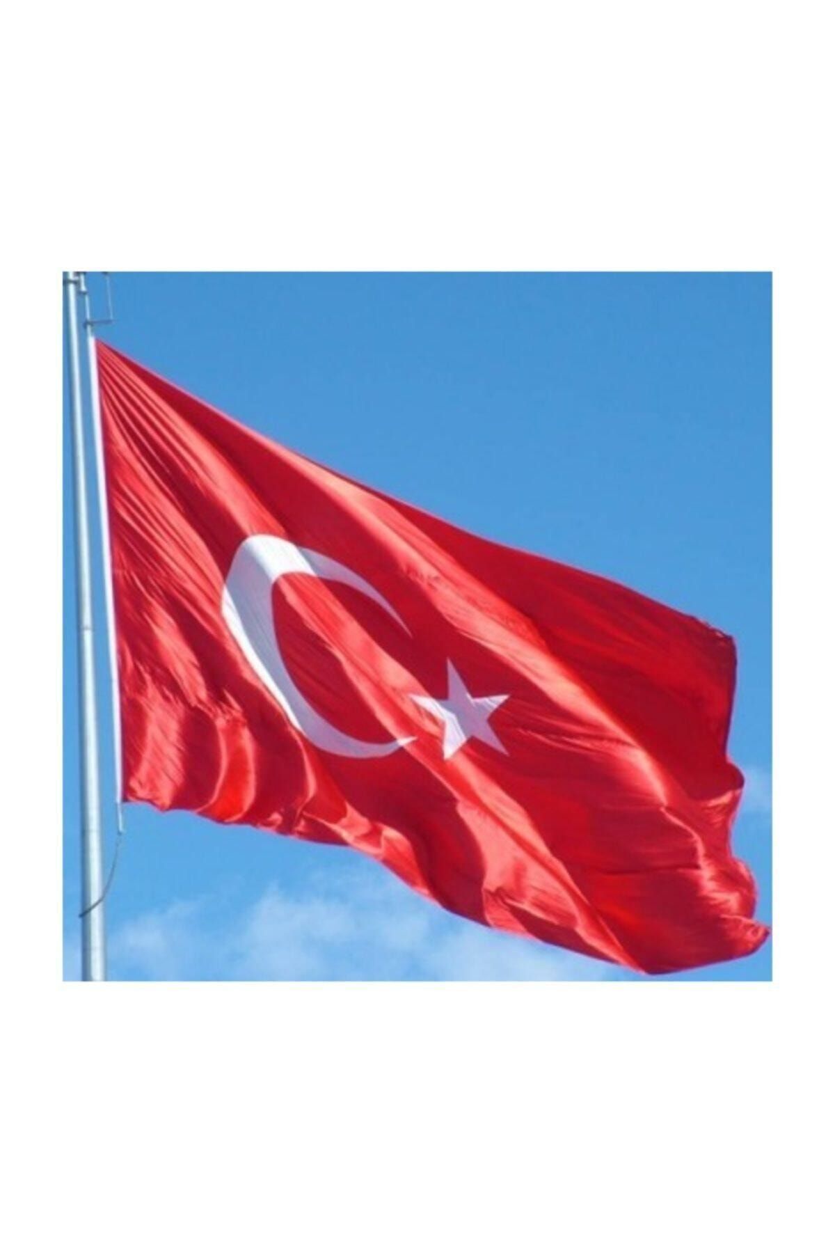 bayrakal  Türk Bayrağı Raşel Kumaş 100x150 Cm