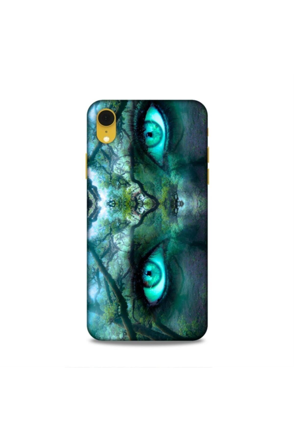 Pickcase Apple Iphone Xr Kılıf Desenli Arka Kapak Ormanın Gözü