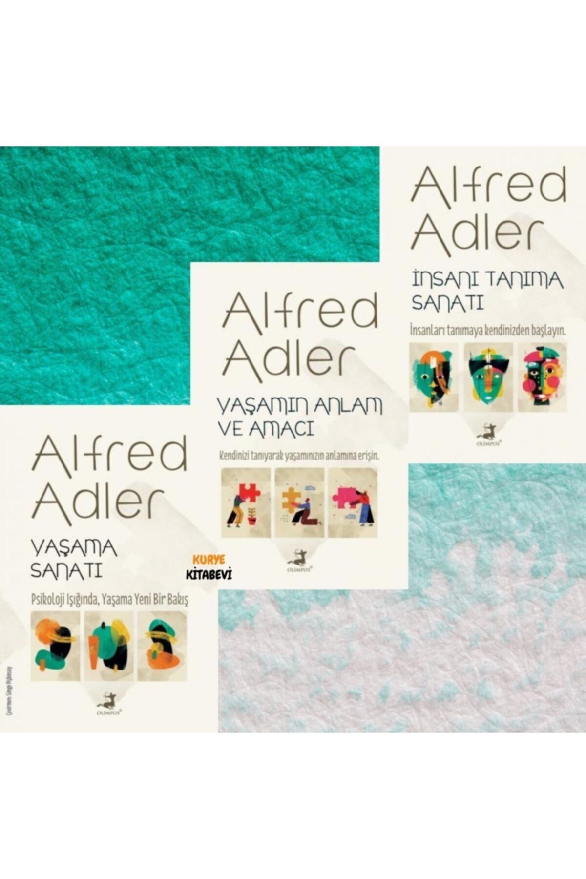 Olimpos Yayınları Yaşamın Anlam Ve Amacı - Insanı Tanıma Sanatı - Yaşama Sanatı Alfred Adler Seti 3 Kitap