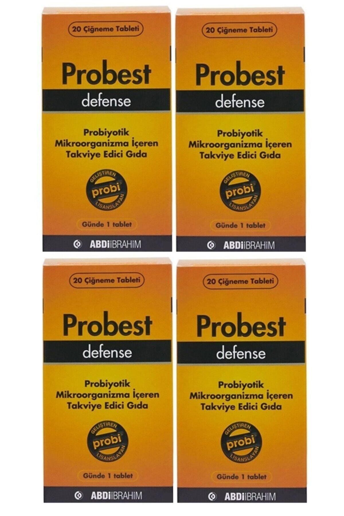 Probest Defense 20 Çiğneme Tablet 4 Adet