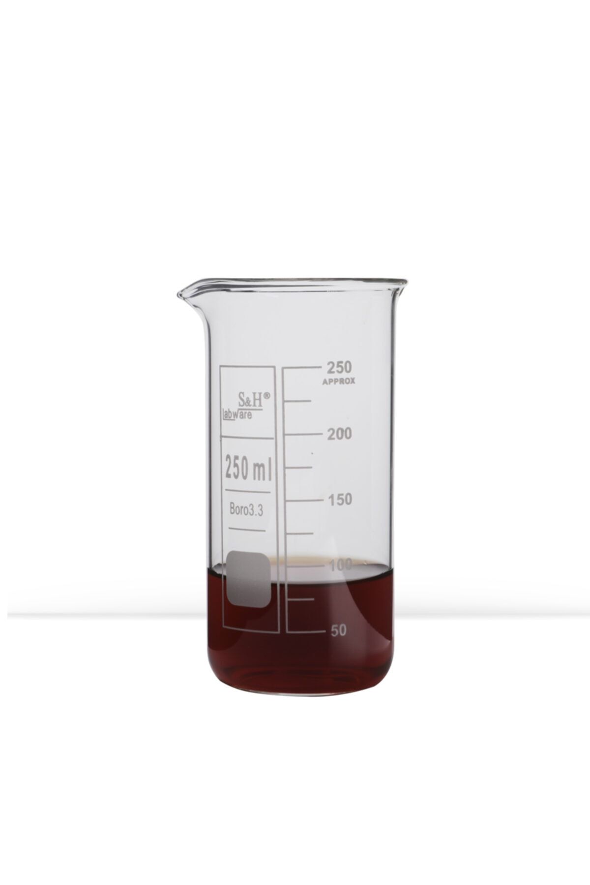 S&H Labware 250 Ml Beher (uzun Form)