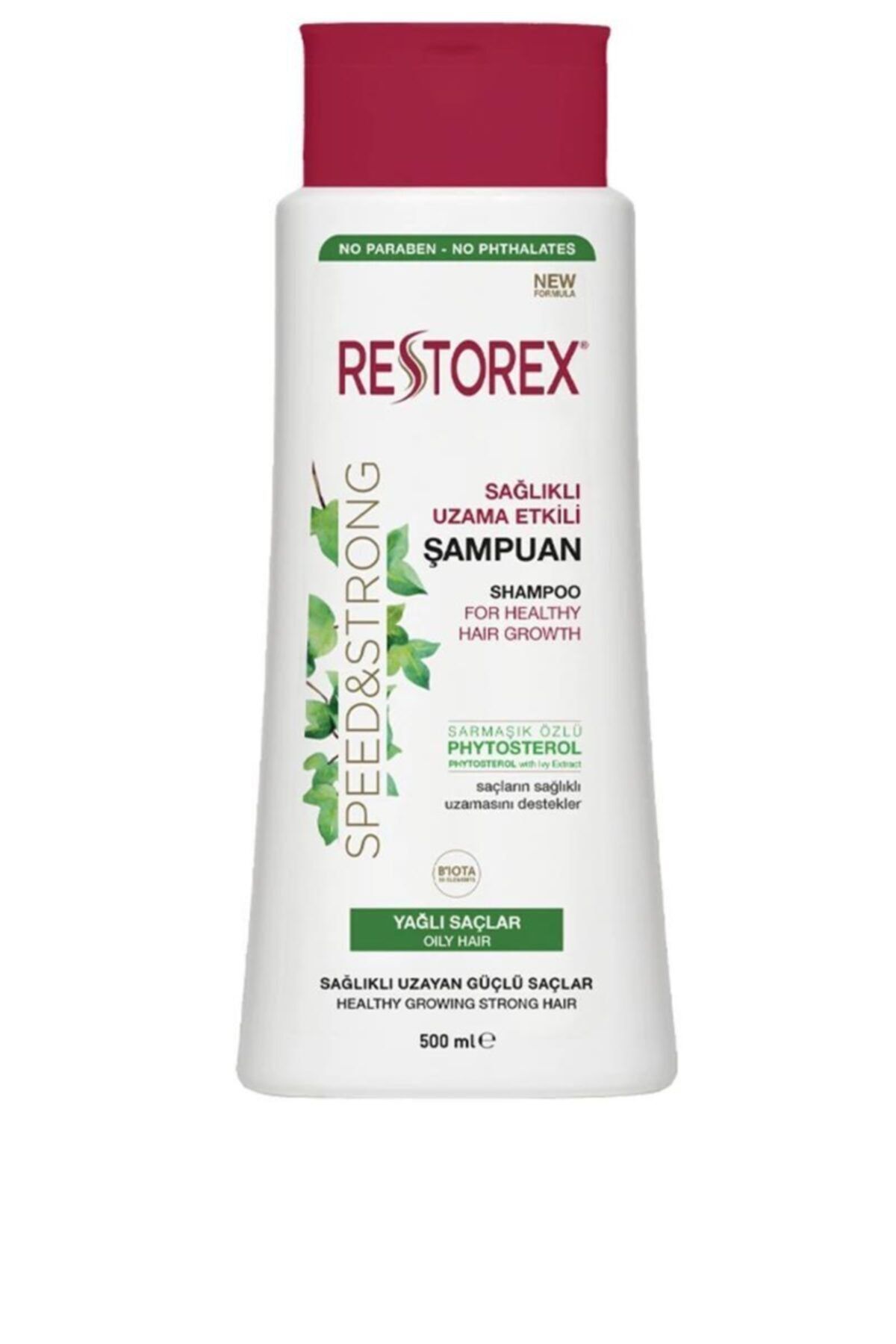 Restorex Şampuan Yağlı Saçlar Sarmaşık Özlü 500 Ml