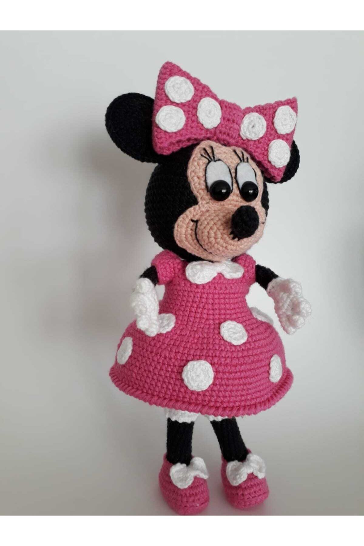 OYUNCAKPARK Mickey Minnie Mouse Amigurumi Organik Oyuncak