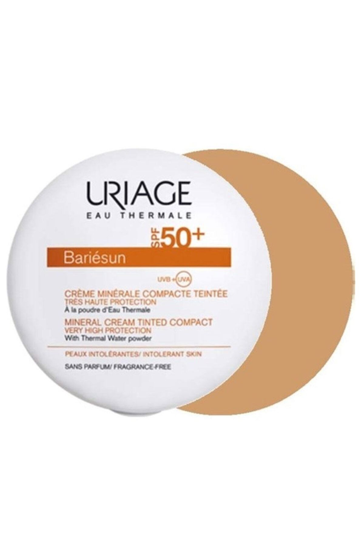 Uriage Bariesun Spf50+ Mineral Cream Tinted Compact Fair ( Claire ) 10 gr