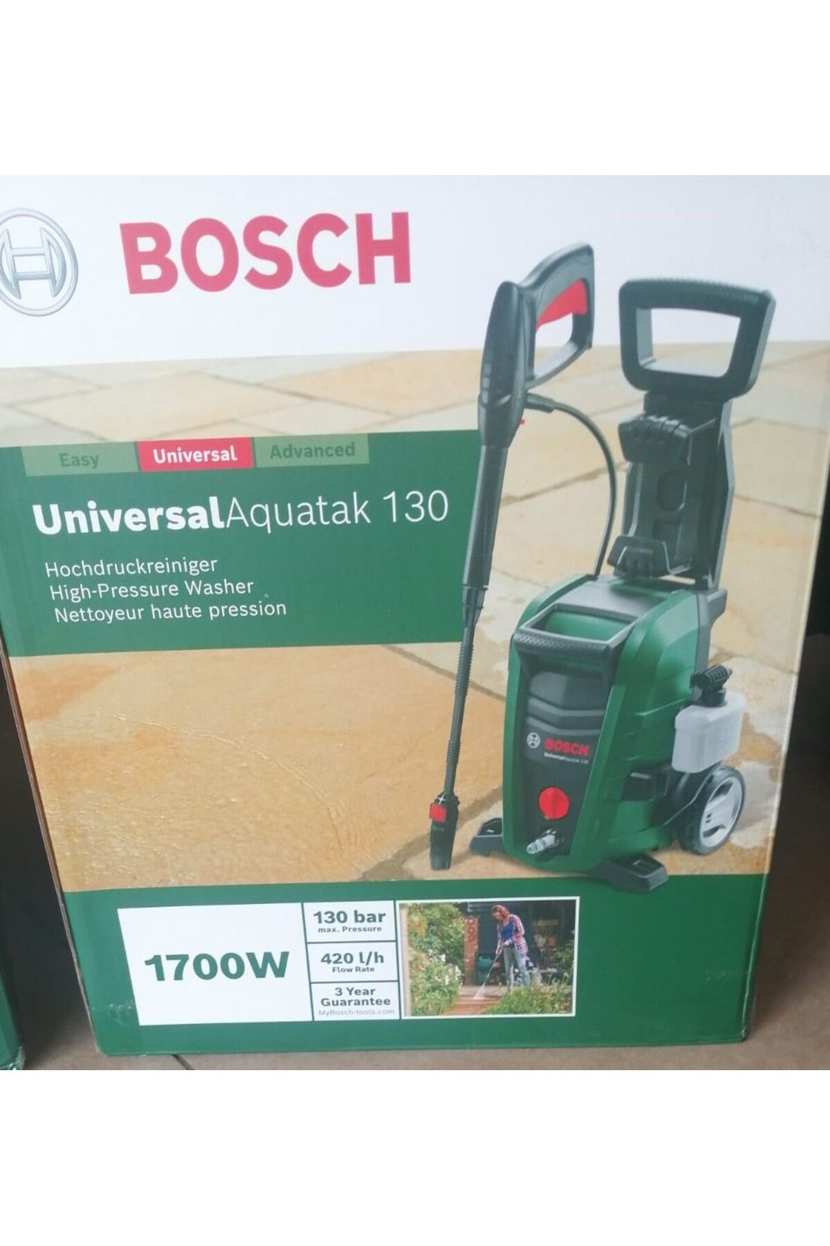 Bosch Basınçlı soğuk  130 bar Yıkama Makinesi