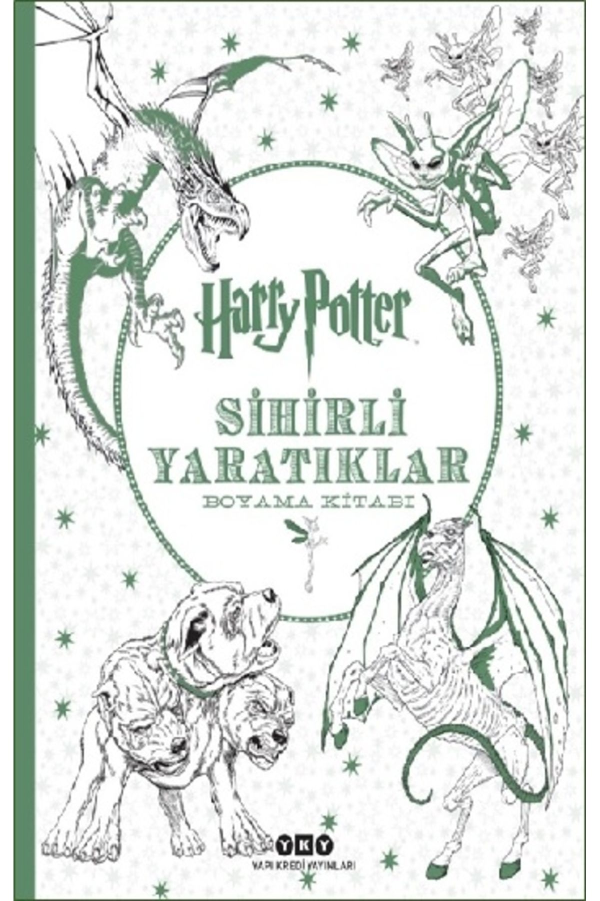 Yapı Kredi Yayınları Harry Potter Sihirli Yaratıklar Boyama Kitabı