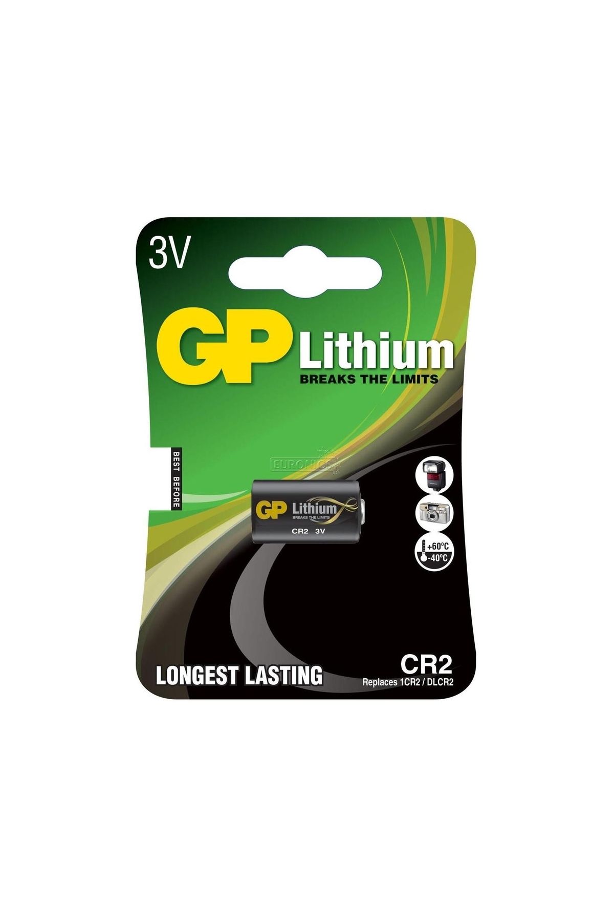 GP Batteries Gp Cr2e-2ue1 Pil Cr2 3v Lityum