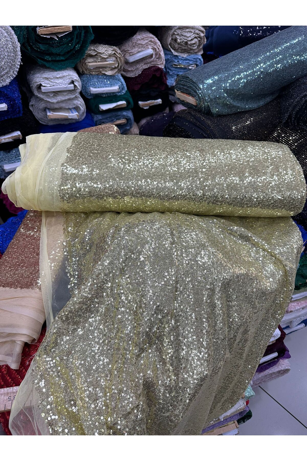 DünyaKumaş Payet Kumaş