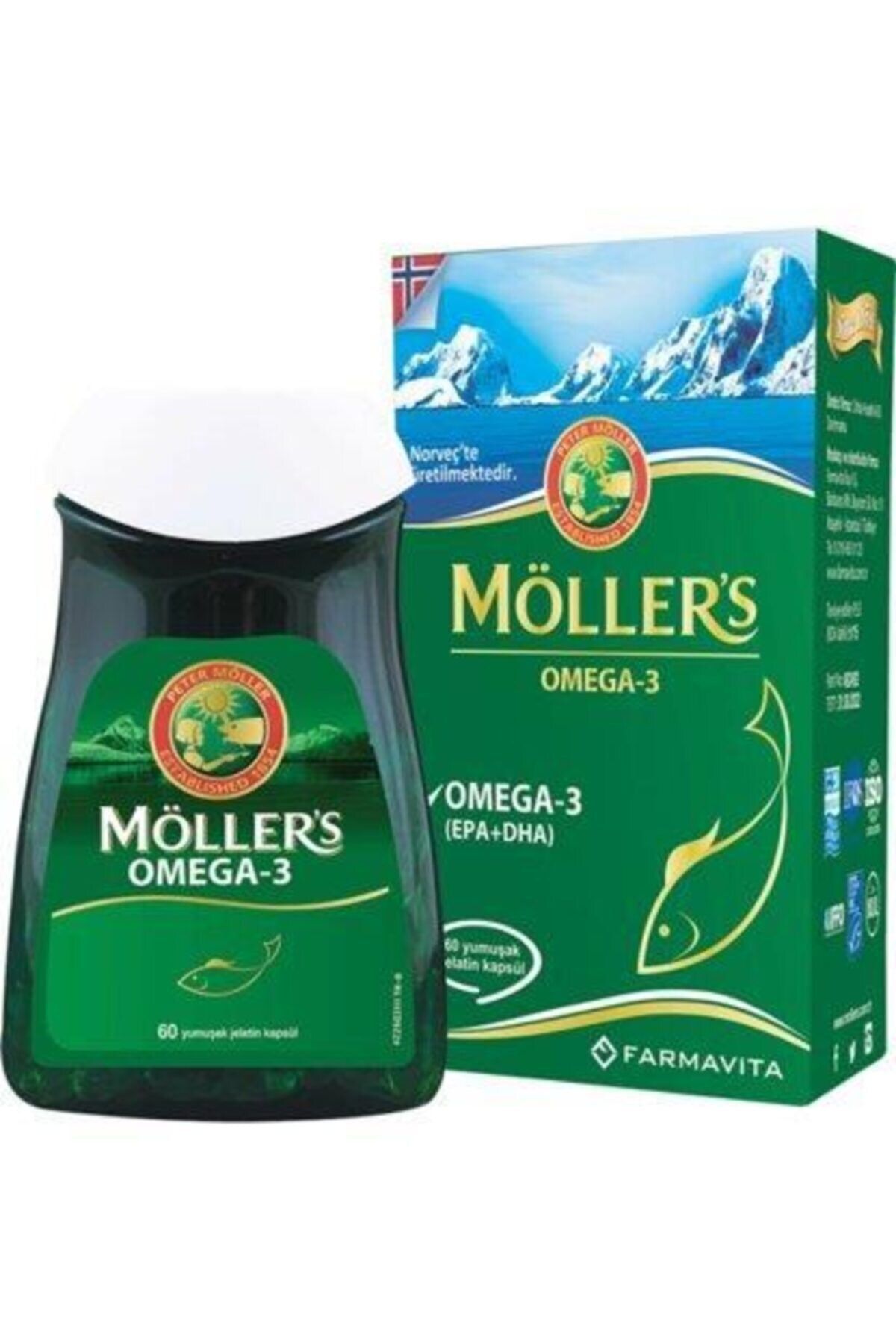 Mollers Omega 3 - 60 Kapsül