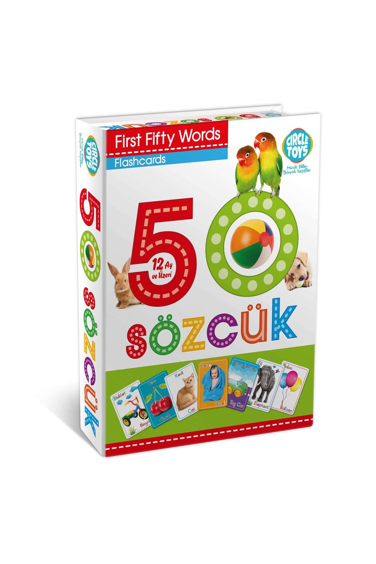 Circle Toys Ilk 50 Sözcük Eğitici Kartlar