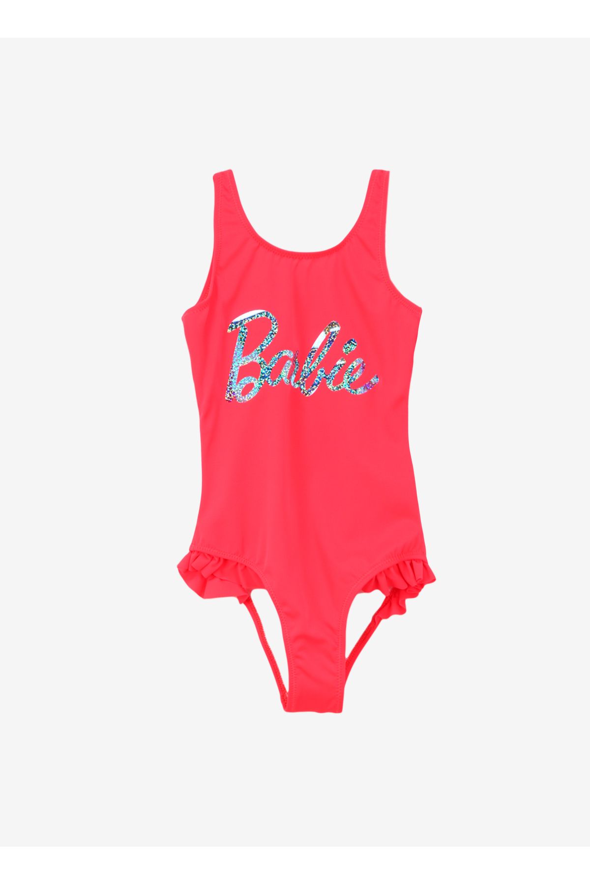 Barbie Neon Pembe Kız Çocuk Mayo BRB4SG-MYO6009