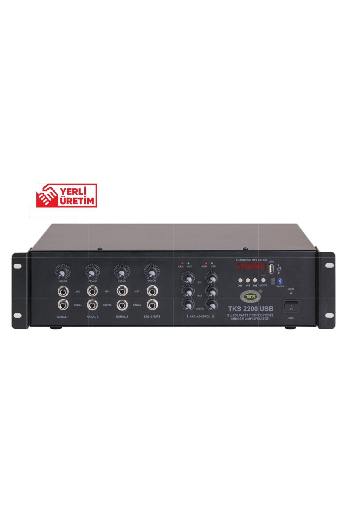 WESTSOUND TKS 2200 USB 2X 200 watt Uyumlu / Amplifikatör