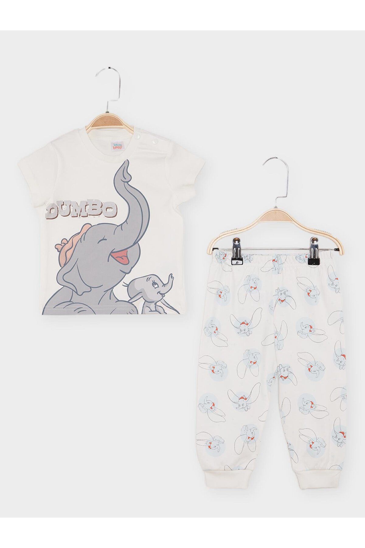 DİSNEY Dumbo Lisanslı Erkek Bebek Pijama Takımı 21832