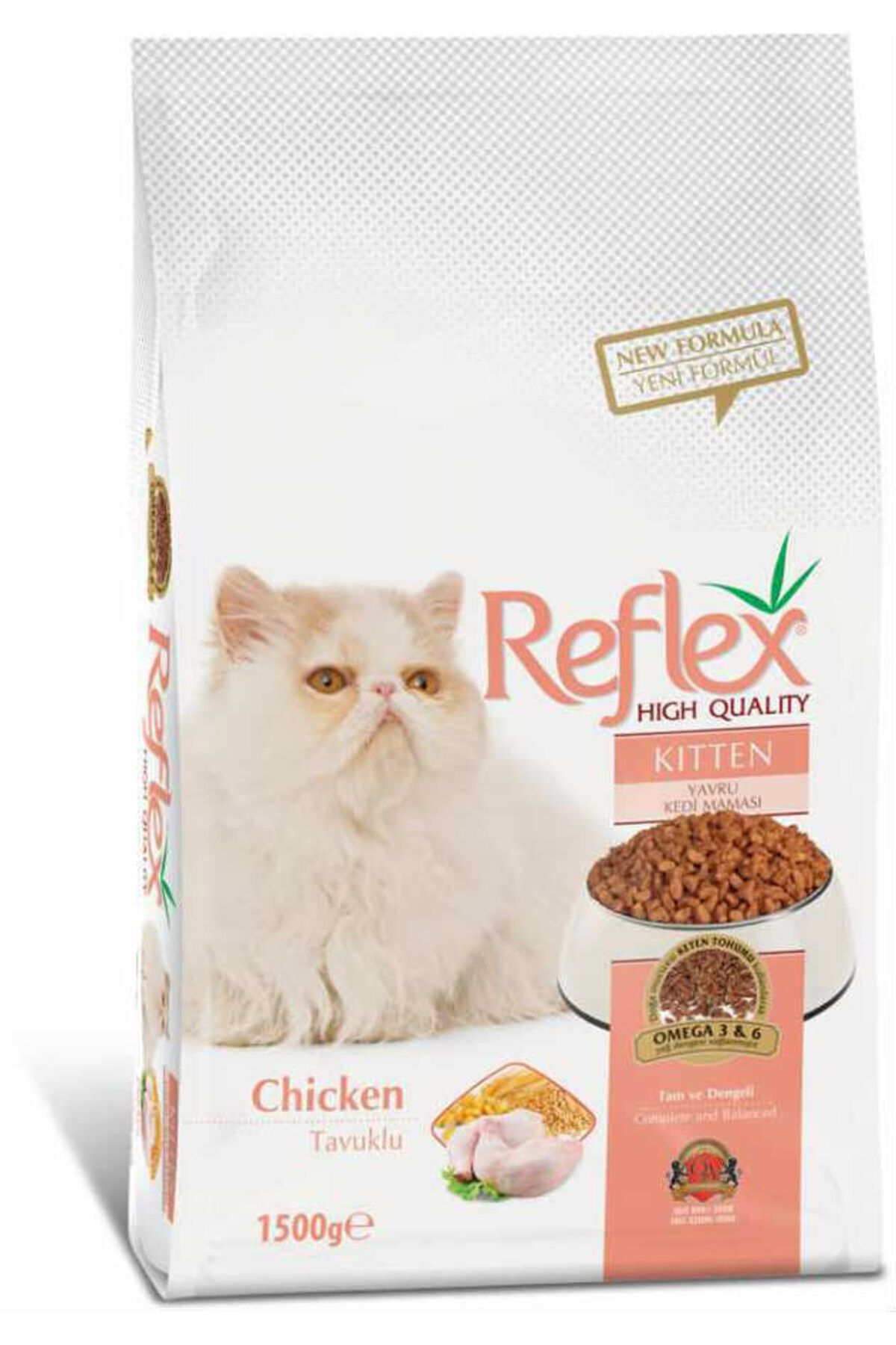 Reflex Kitten Tavuklu Yavru Kedi Maması 1.5 Kg