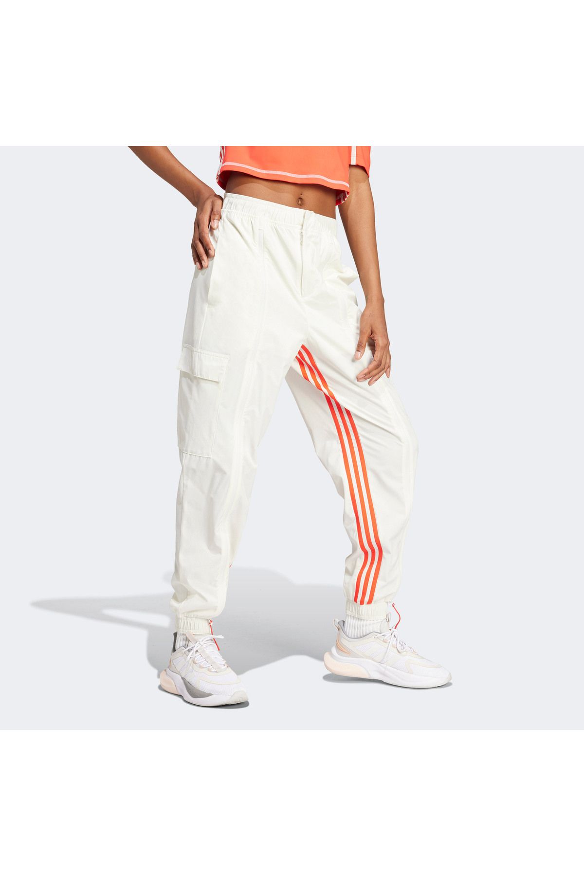 adidas Sportswear Dance Cargo Kadın Beyaz Eşofman Altı