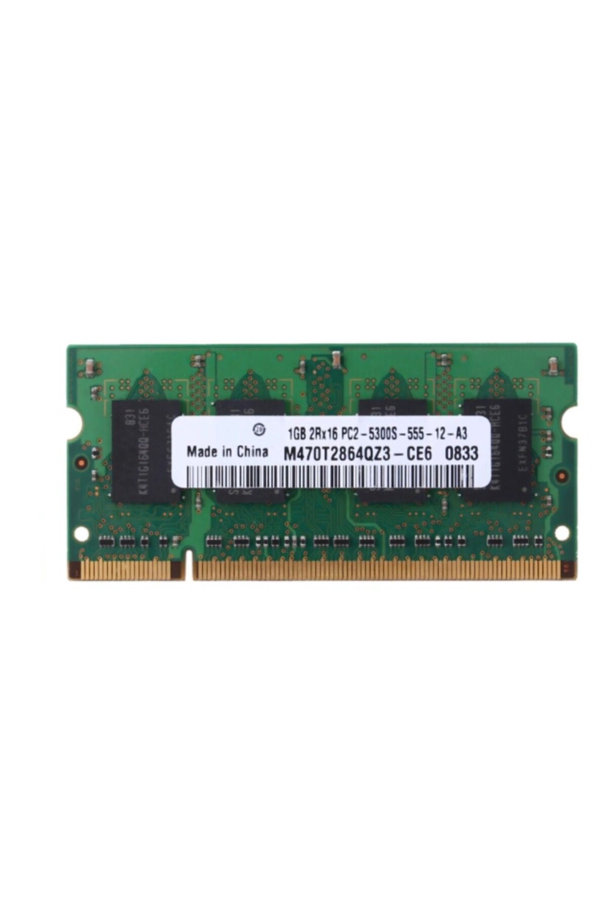 Samsung 1GB RAM 2Rx16 PC2-5300s-555-12 Ram