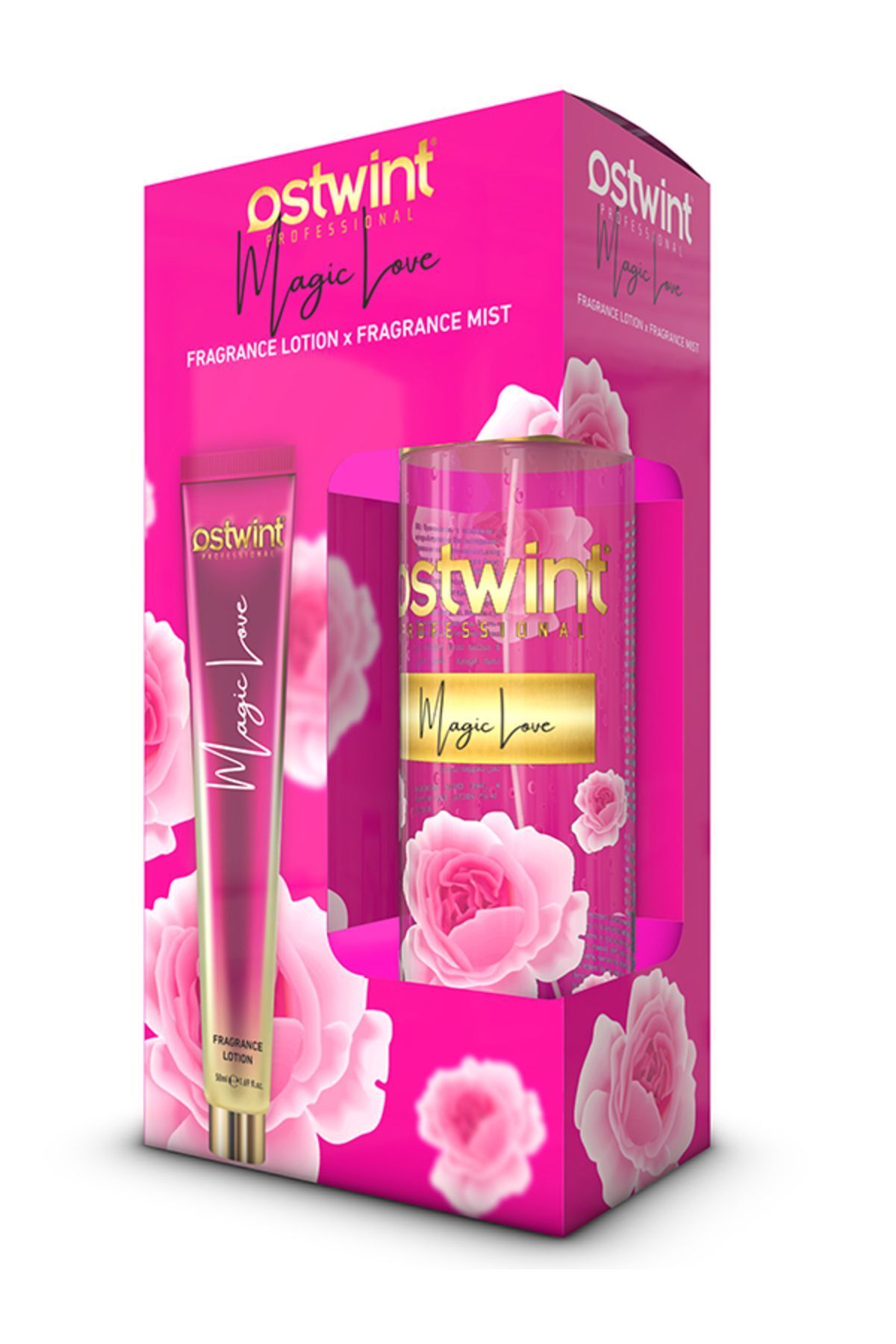 Ostwint Fragrance Mist Magic Love 200 Ml + Body Lotion Set